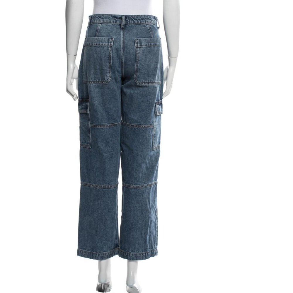 REFORMATION High-Rise Straight Leg Jeans Size: S | US 26 Carpenter Pant - Picture 3 of 4